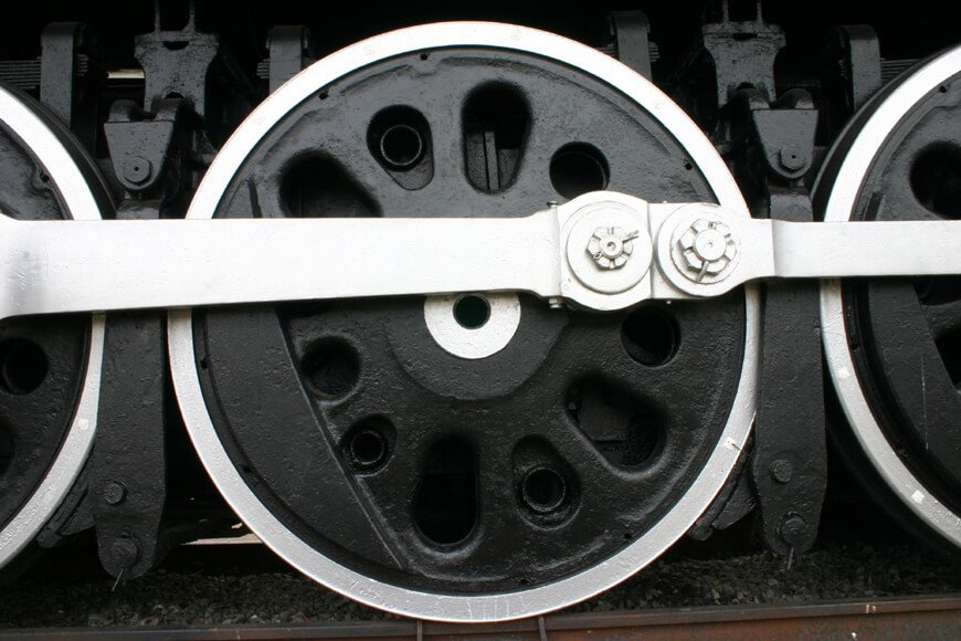 铸钢火车轮