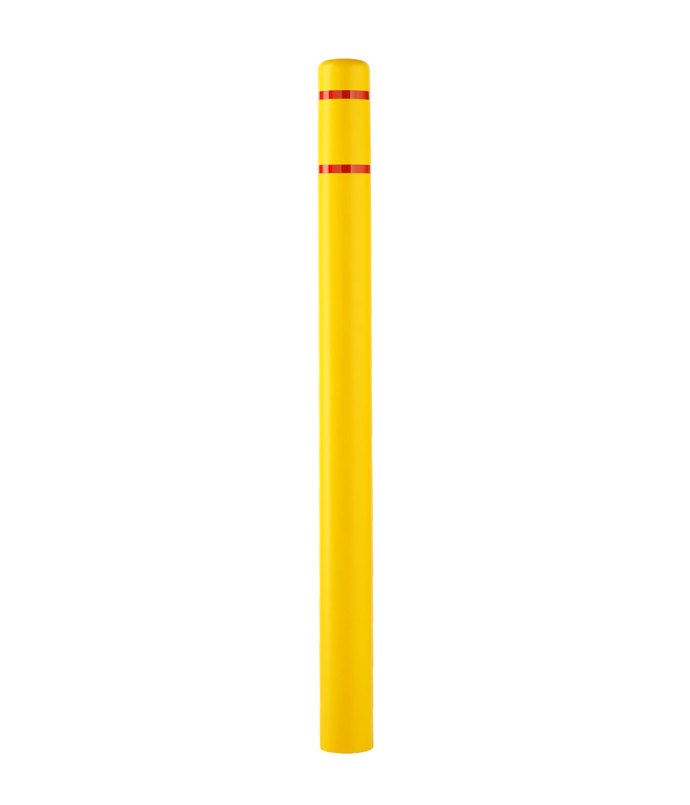 黄色R-7101塑料柱盖与红色反光条