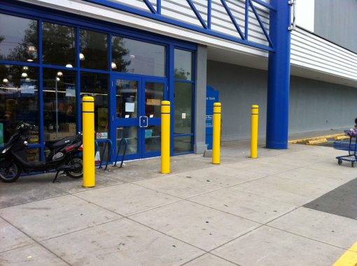 R-7120塑料铺柱盖在建筑物门前