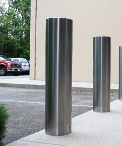 停车场3个R-7311不锈钢护柱盖