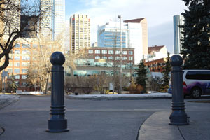 中央纪念公园的R-7539型护柱